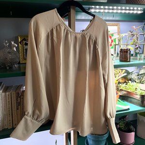 Mixed Media Raglan Sleeve Top